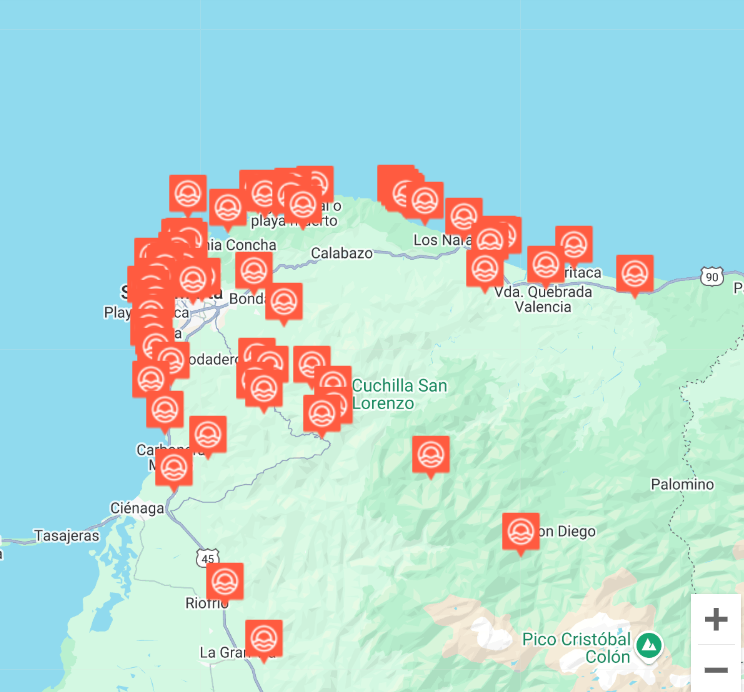 Mapa de tesoros